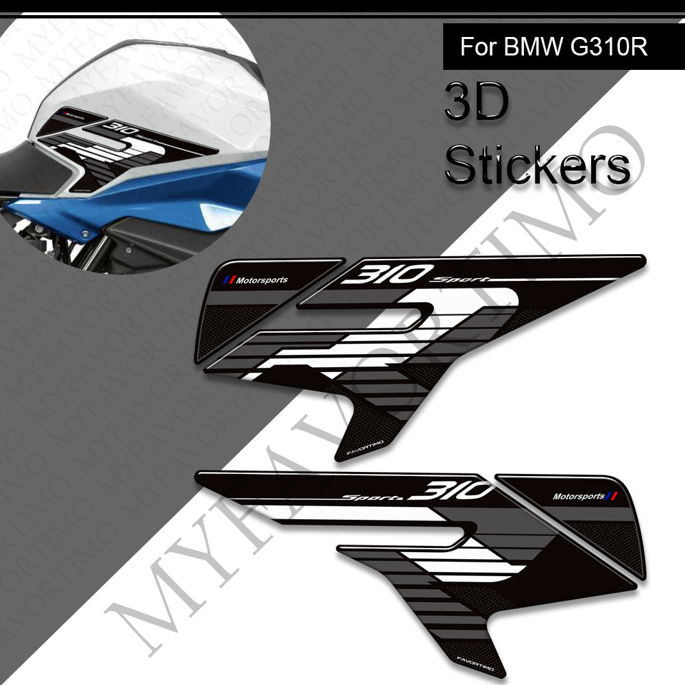 BMW G310R Decals Kit 2021-2025 丨 Tank Pad and Side Stickers