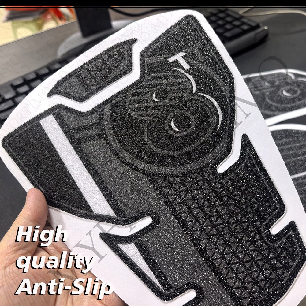 Suzuki GSX-8T / GSX-8TT | Matte Anti-Slip Knee Tank Pad & Cap Protection Stickers Decals
