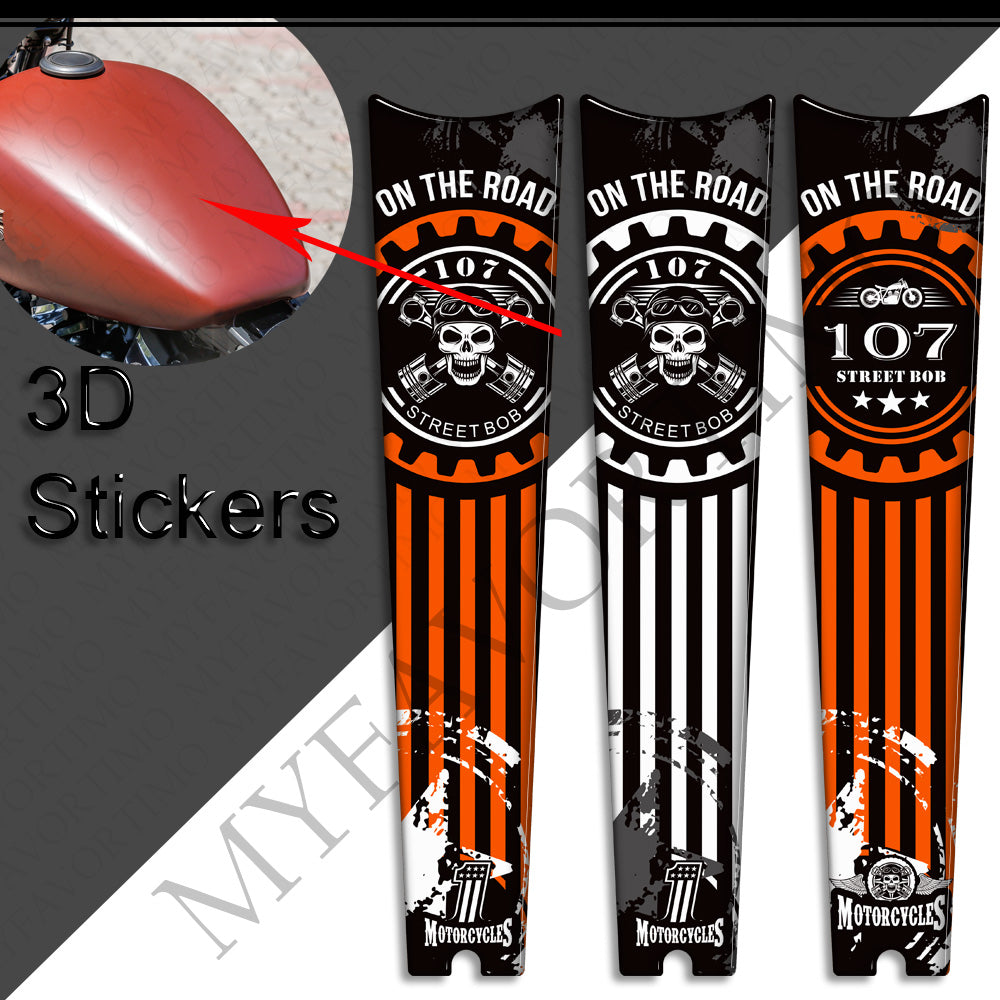 Harley-Davidson Street Bob FXBB 107 Tank Pad 丨 Center Protector Sticker
