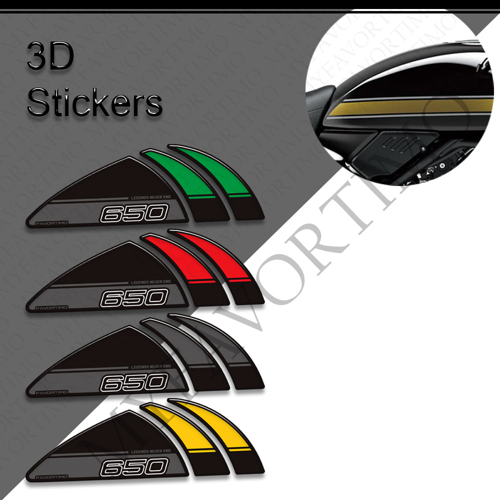 Kit de pegatinas Kawasaki Z650RS Z650C SE ABS 2017-2026 | Pegatinas de depósito