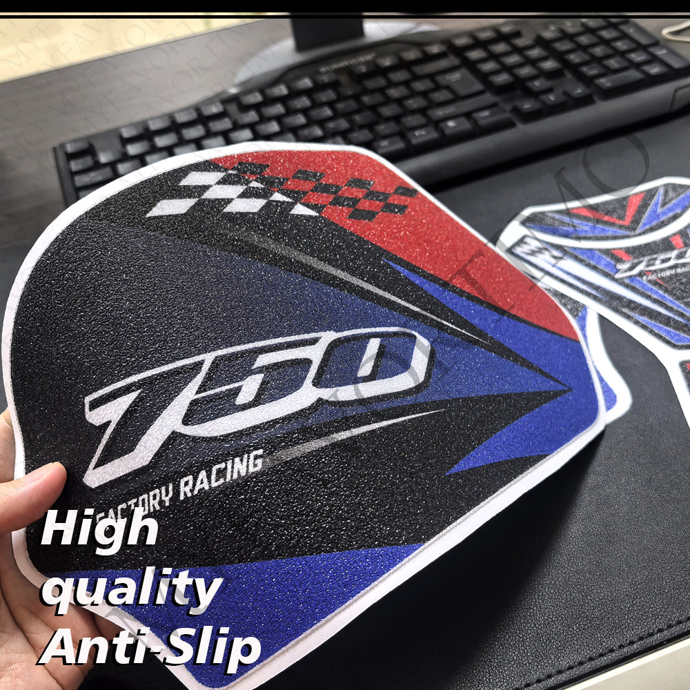 Suzuki GSX-R600 / GSX-R750 | Matte Anti-Slip Knee Tank Pad & Protection Stickers