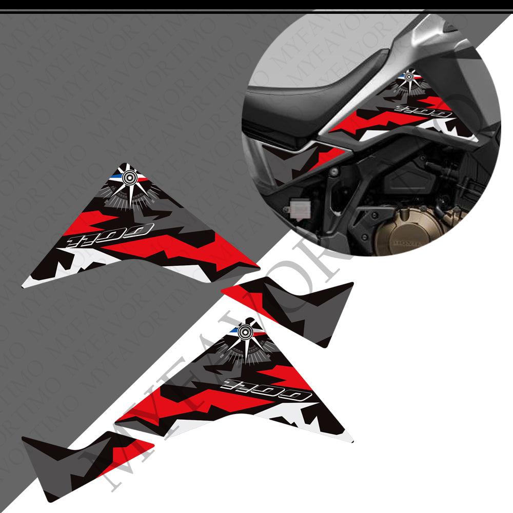 Honda CRF1100L Africa Twin Adventure Sports PVC Decals Kit 丨 Tank and Full Body Stickers