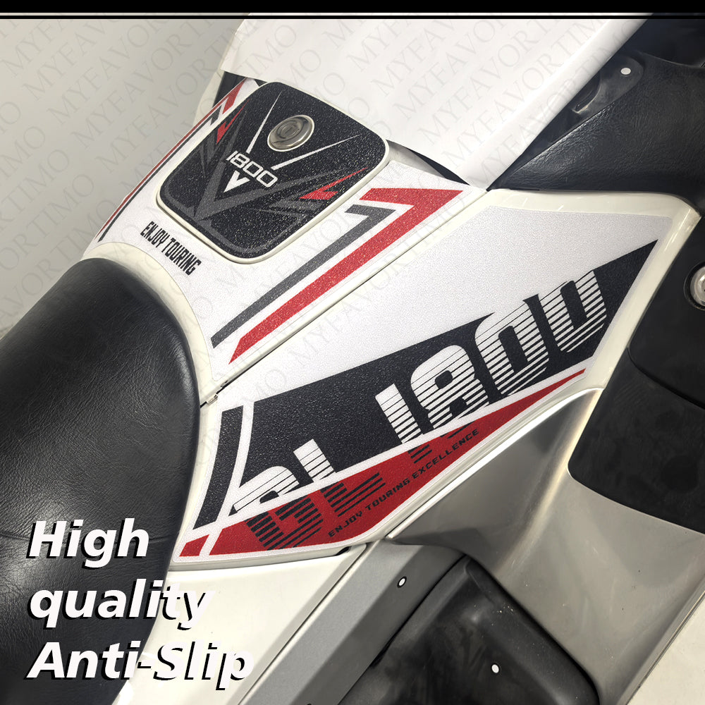 Honda Goldwing GL1800 F6B 2011‑2017 | Matte Anti-Slip Tank Pad Knee Grips Decals Kit