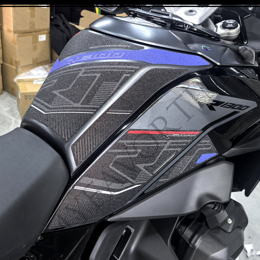 BMW R1300RT Anti-Slip Tank & Pannier Decals Kit 2025-2026 丨 Tank Pad and Luggage Stickers