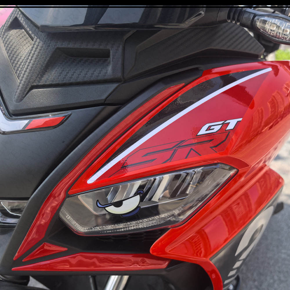 Aprilia SR GT 125 200 Sport Replica PVC Decals Kit 丨 Front and Body Stickers