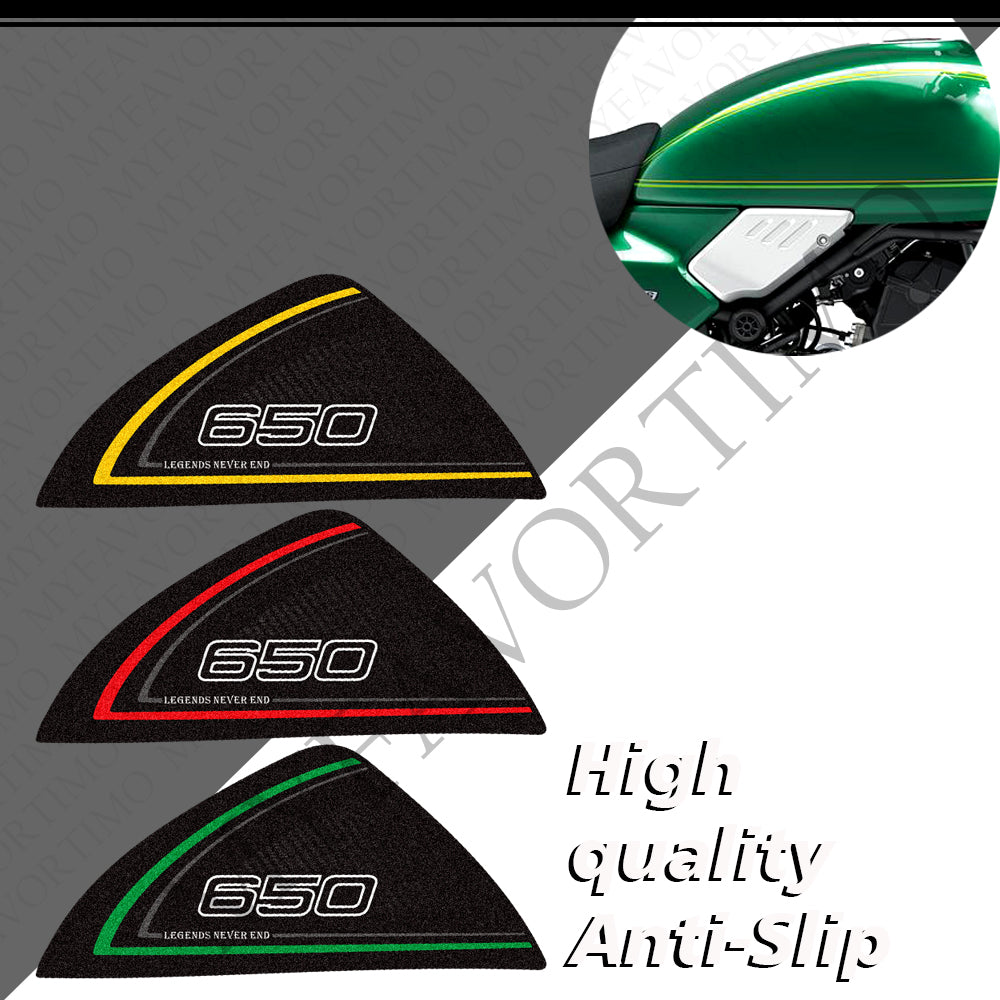 Kawasaki Z650RS Z650 Cafe SE ABS Decals Kit 2017-2026 | Anti-Slip Tank Stickers