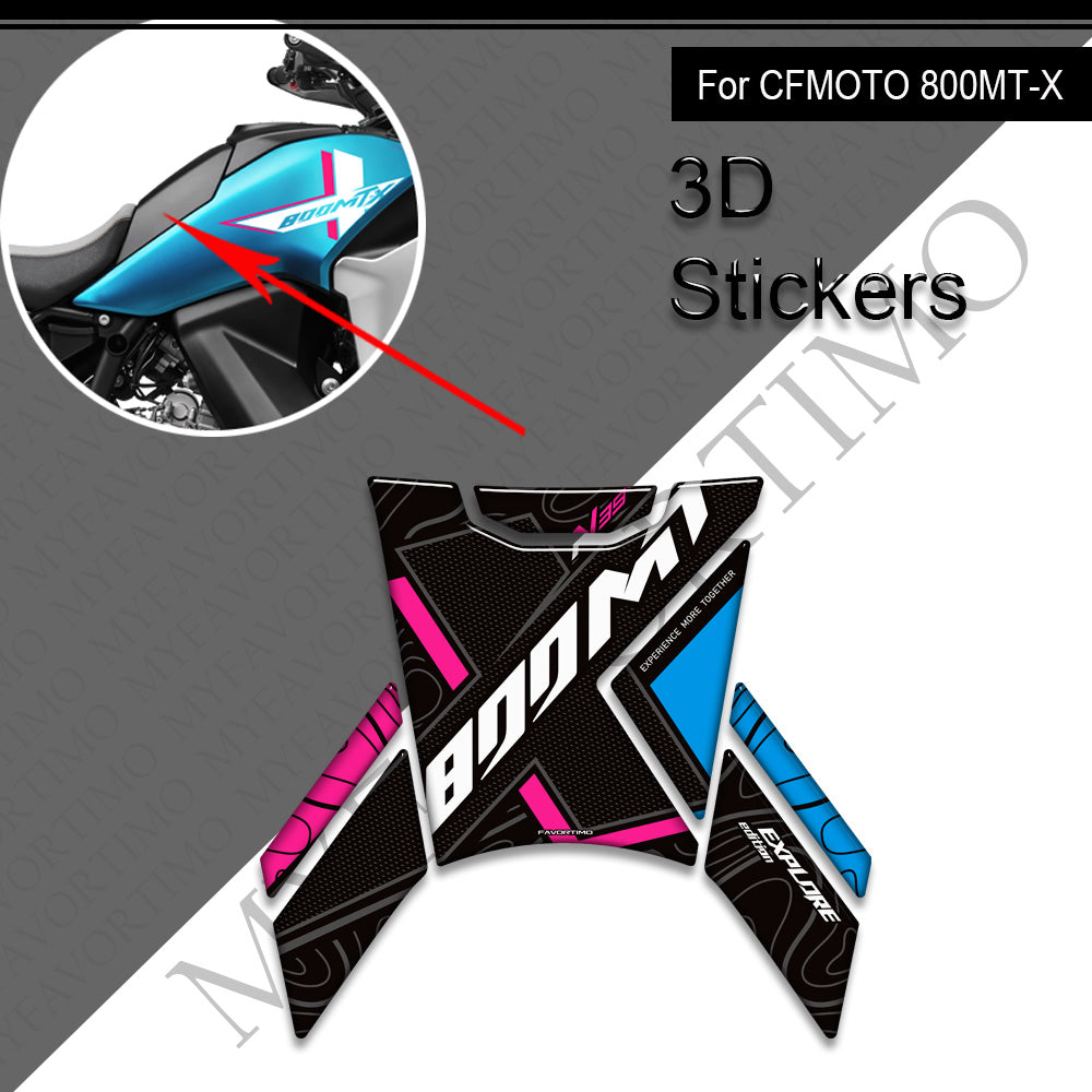 CFMOTO 800MT-X Body Panel Decals Kit 2024-2025 丨 Fairing and Full Set Stickers