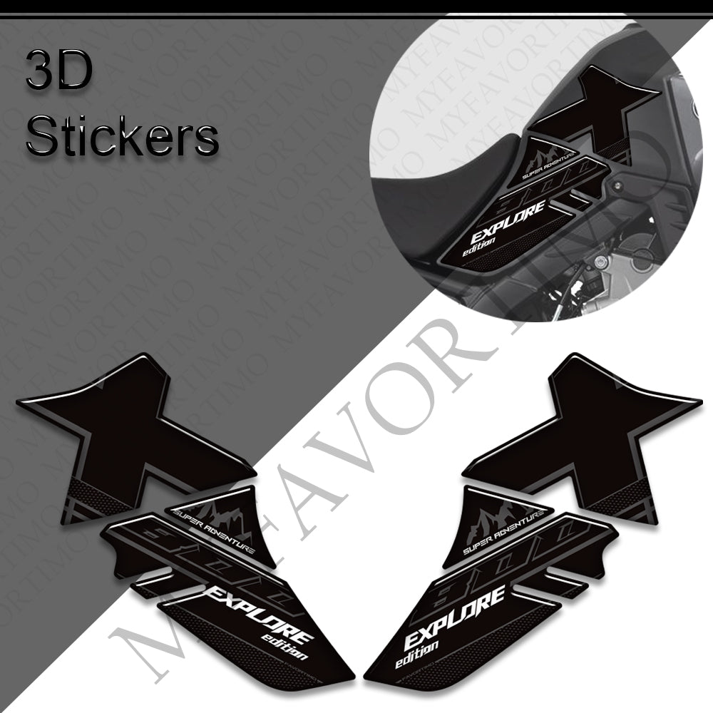 Kove 800X Pro Super Adventure Decals Kit 丨 Tank Pad and Side Stickers
