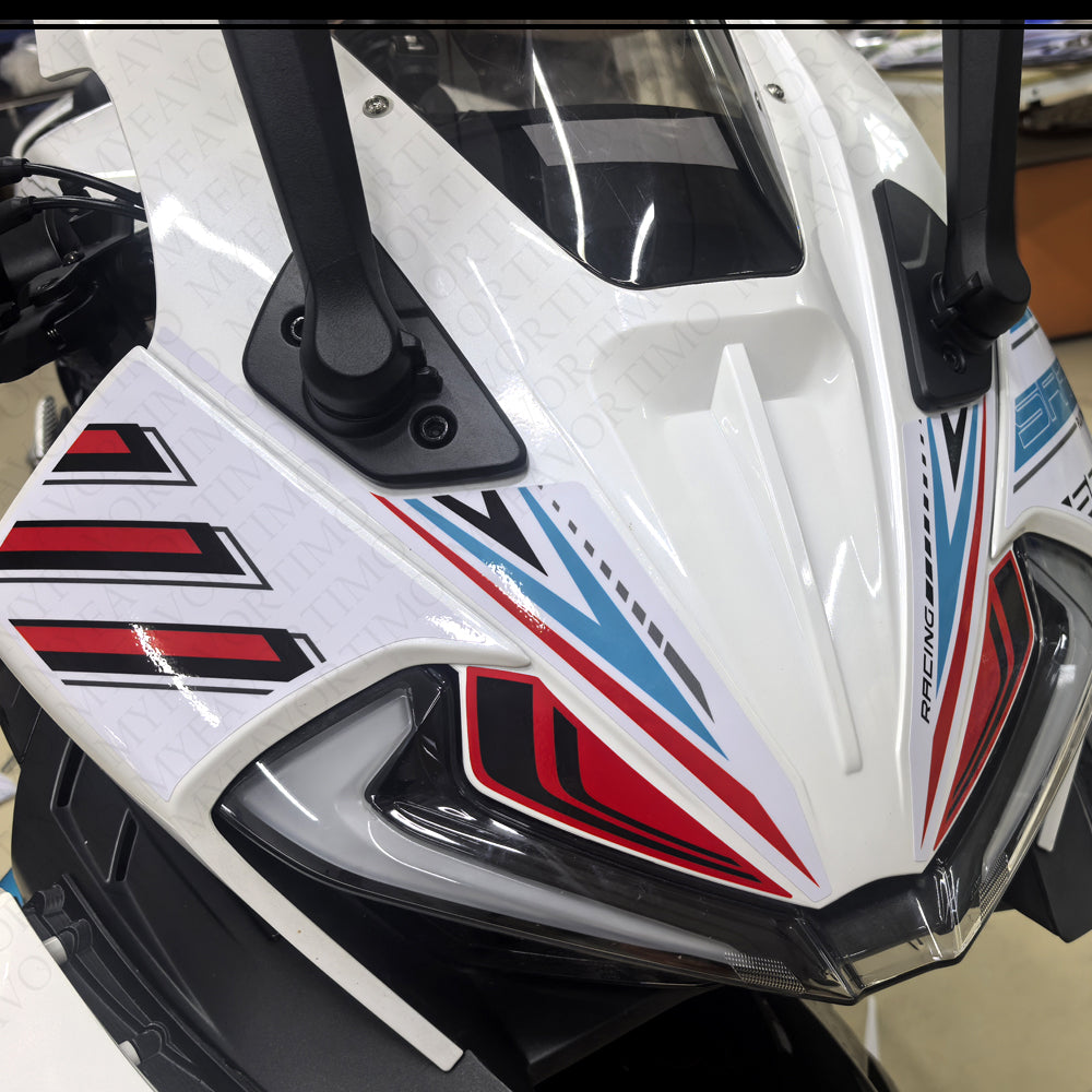 CFMOTO 675SR‑R 675SRR Tank Pad 2025‑2026 | PVC Knee Protection Decals