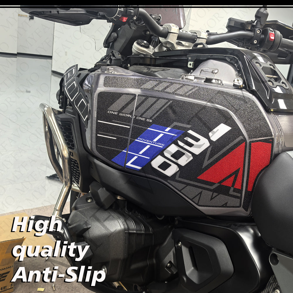 For BMW R1300GS Adventure 2024‑2025 Stickers | Matte Anti‑Slip Decals Tank Pad