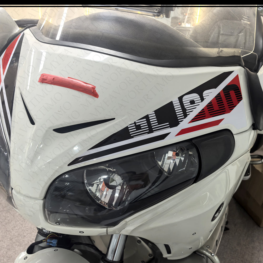 Honda Goldwing GL1800 F6B 2011‑2017 | PVC Tank Grips Front Fairing Fender Stickers Decals Kit