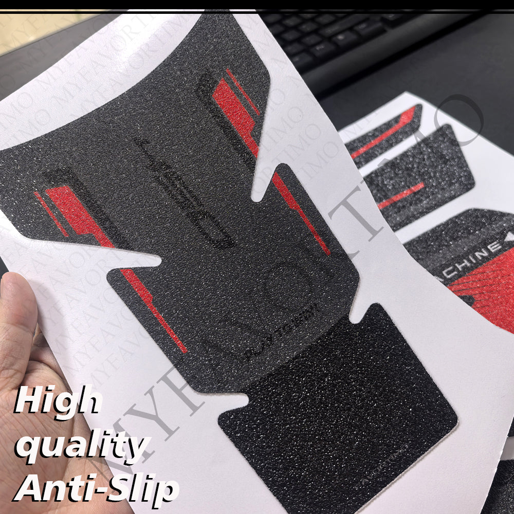 CFMOTO 450SR / 450SRS 2023-2026 | Matte Anti-Slip Knee Tank Pad & Side Grips Kit Stickers Decals