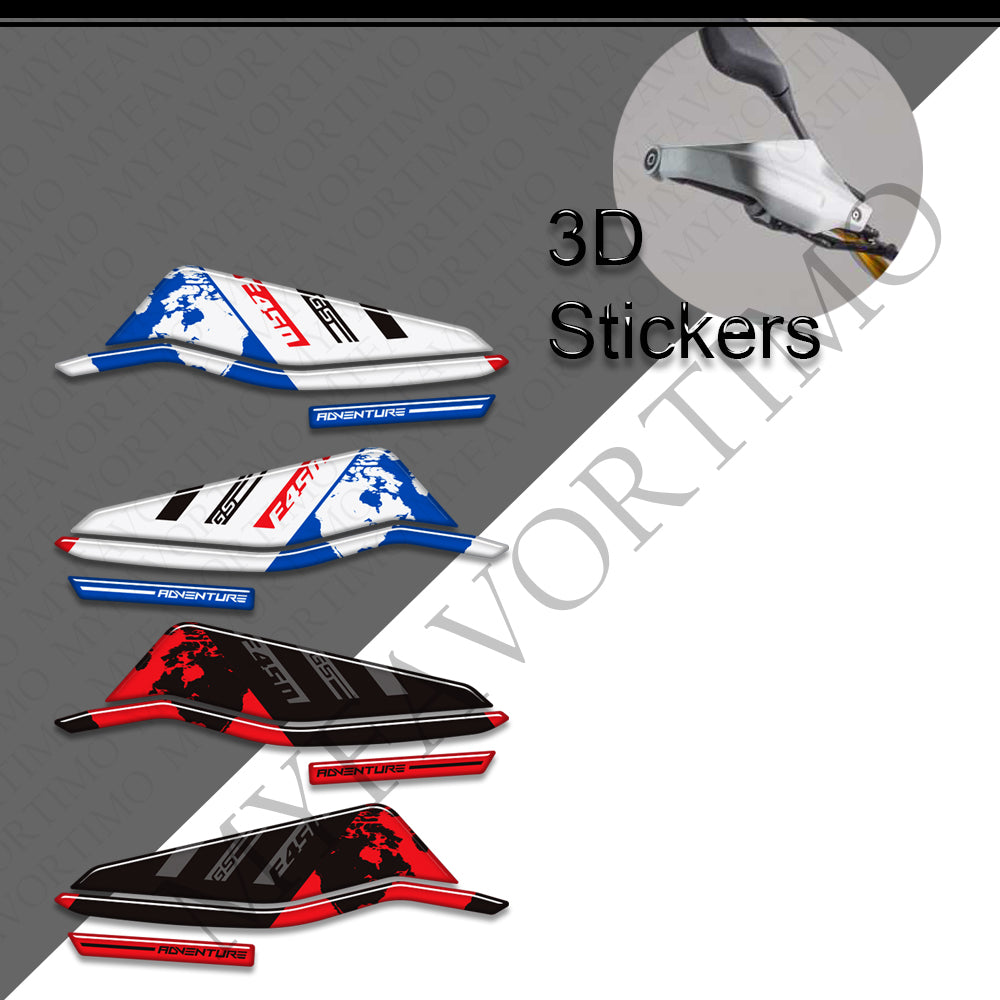 BMW F450GS 2026‑2027 Stickers Decals | 3D Epoxy Resin Tank Pad Fender Fairing Handguard Protection Kit