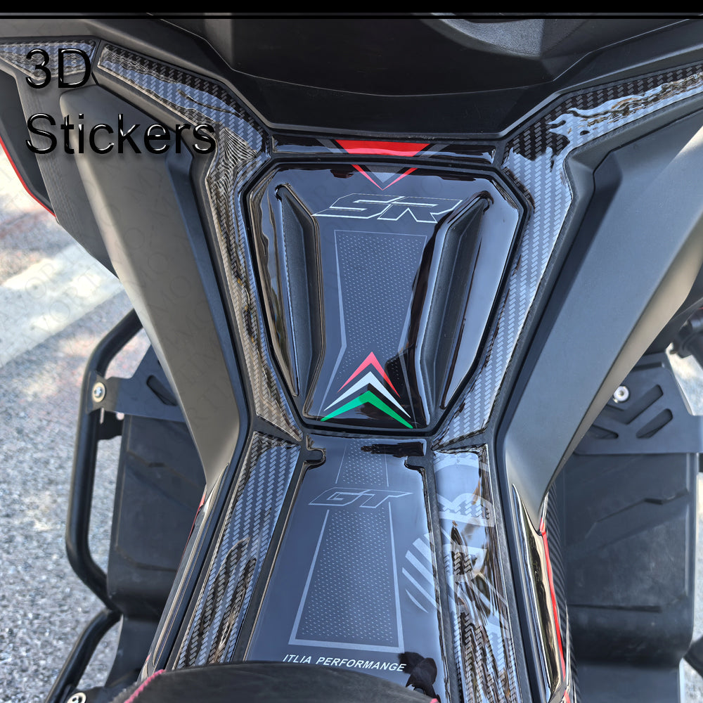 Aprilia SR GT125 SR GT200 Sport Replica Body Panel Decals Kit 丨 Fairing and Rim Stickers