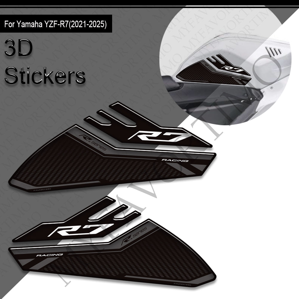 Yamaha YZF-R7 Decals Kit 2021-2025 丨 Tank Pad and Side Stickers