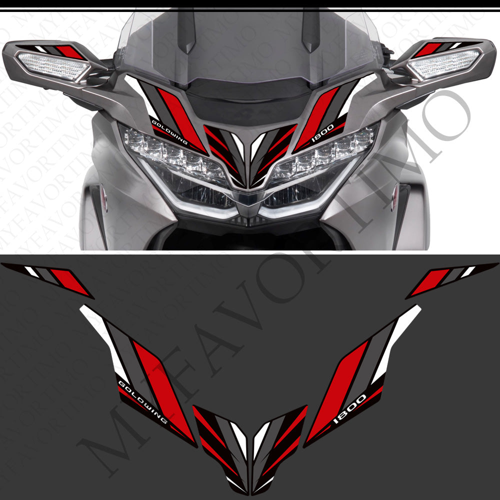Honda Goldwing GL1800 F6B PVC Decals Kit 2018-2026 丨 Tank and Full Body Stickers