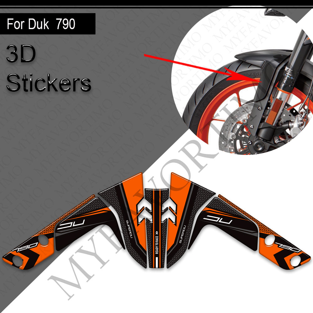 KTM 790 Duke Decals Kit 丨 Tank Pad and Full Body Stickers