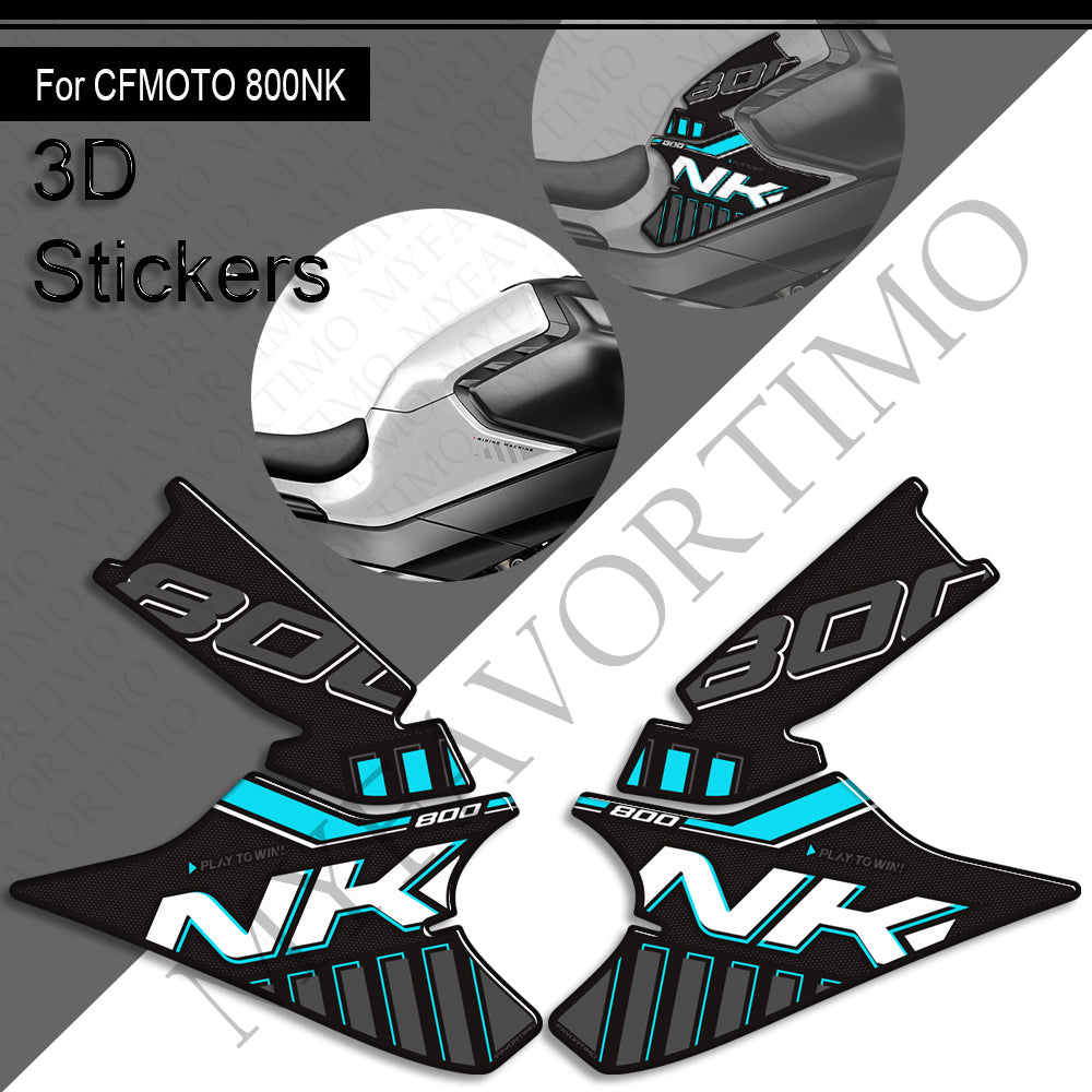 CFMOTO 800NK Decals Kit 丨 Tank Pad and Side Stickers