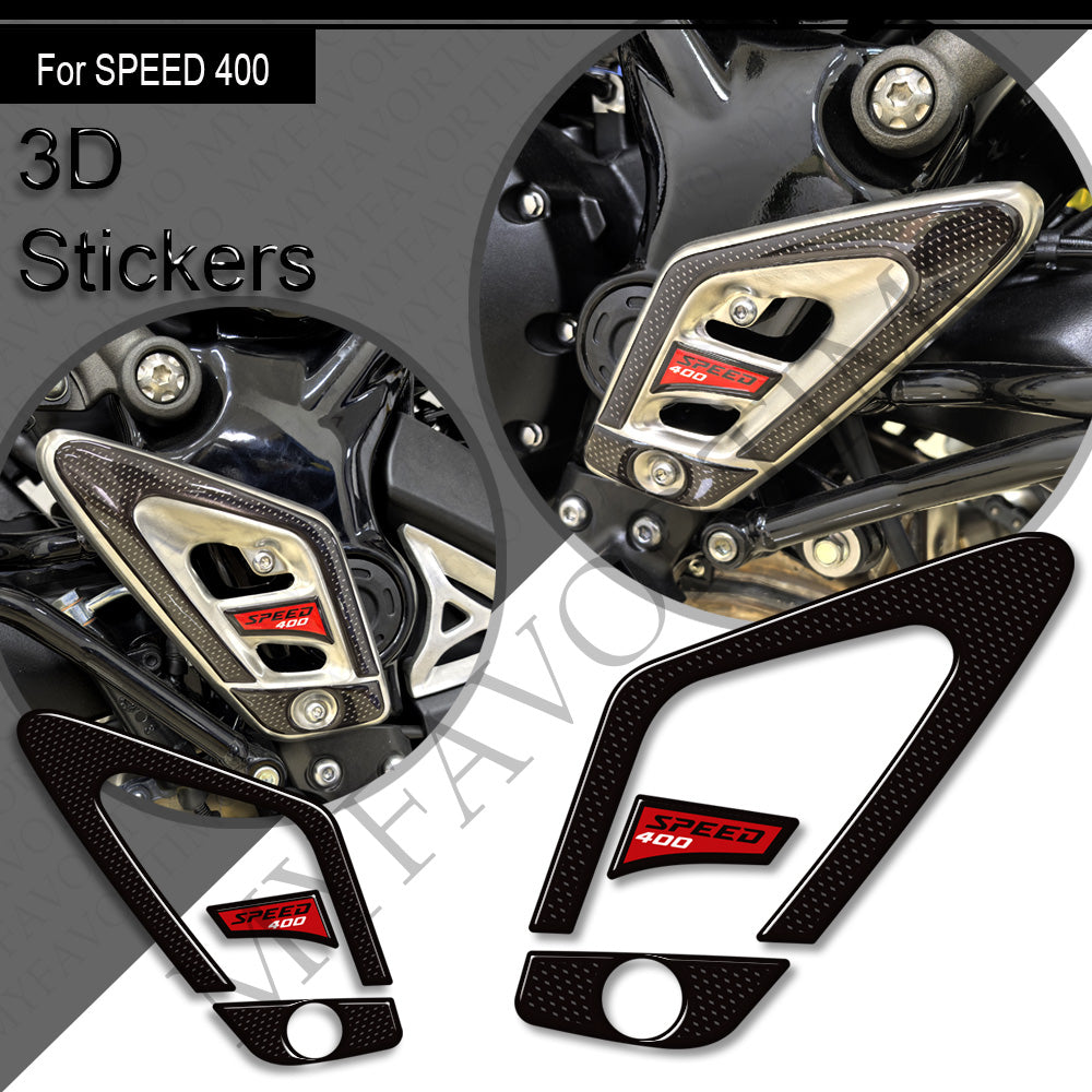 Triumph Speed 400 Decals Kit 2024-2025 丨 Tank Pad and Full Body Stickers