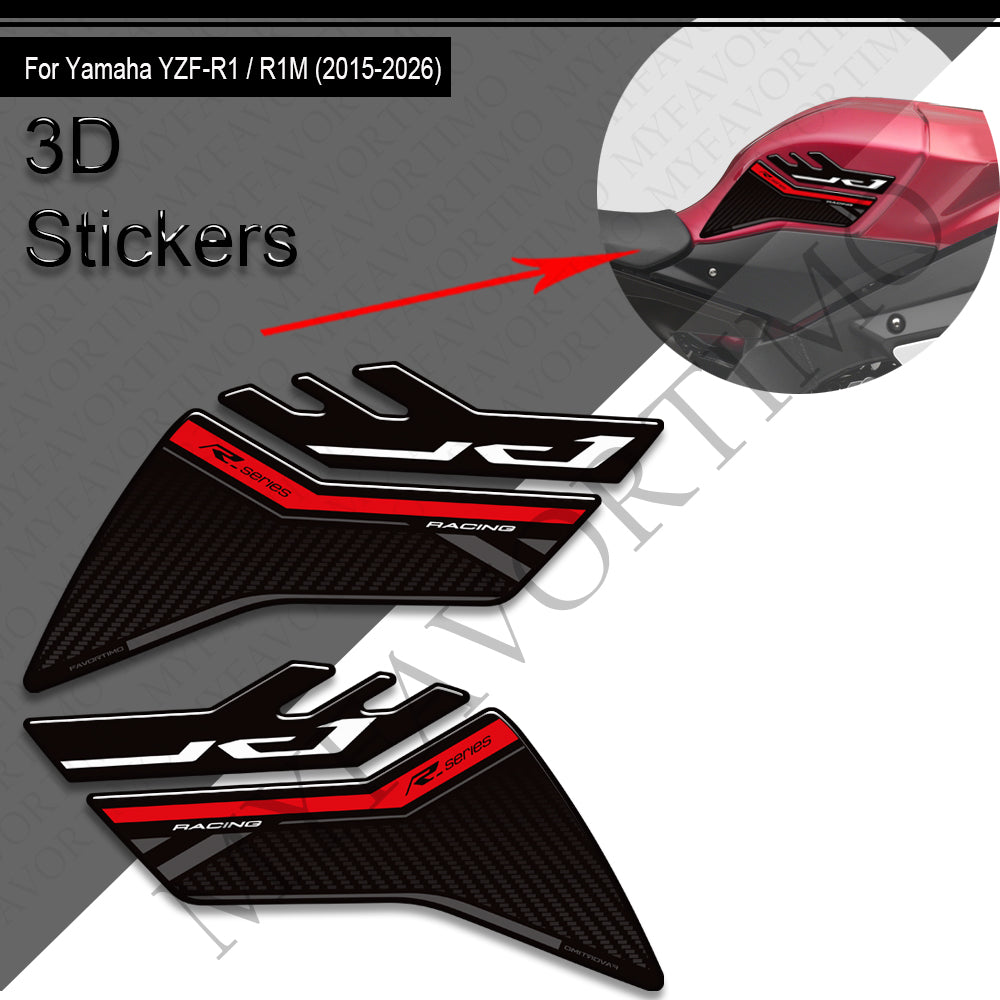 Yamaha YZF-R1 YZF-R1M Decals Kit 2015-2026 丨 Tank Pad and Side Stickers