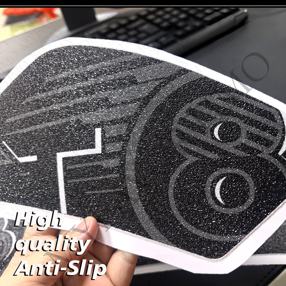 Suzuki GSX-8T / GSX-8TT | Matte Anti-Slip Knee Tank Pad & Cap Protection Stickers Decals