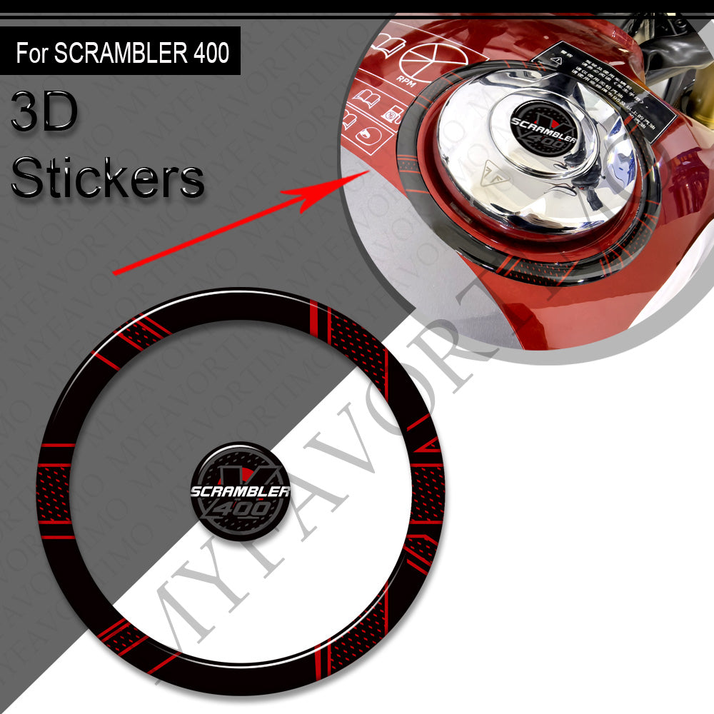 Triumph Scrambler 400X Decals Kit 2024-2025 丨 Tank Pad and Full Body Stickers