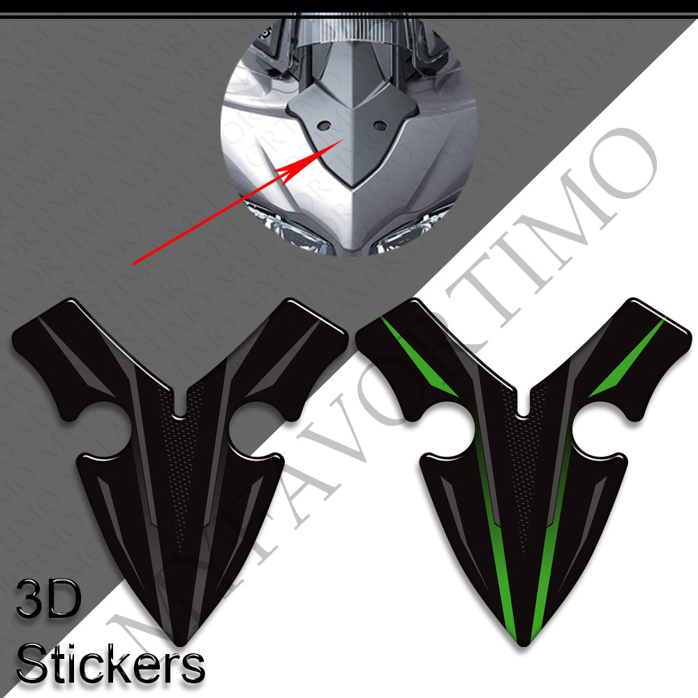 Kawasaki Versys 1000 / 1100 SE / LT / Sport | 3D Epoxy Tank Pad Stickers & Decals