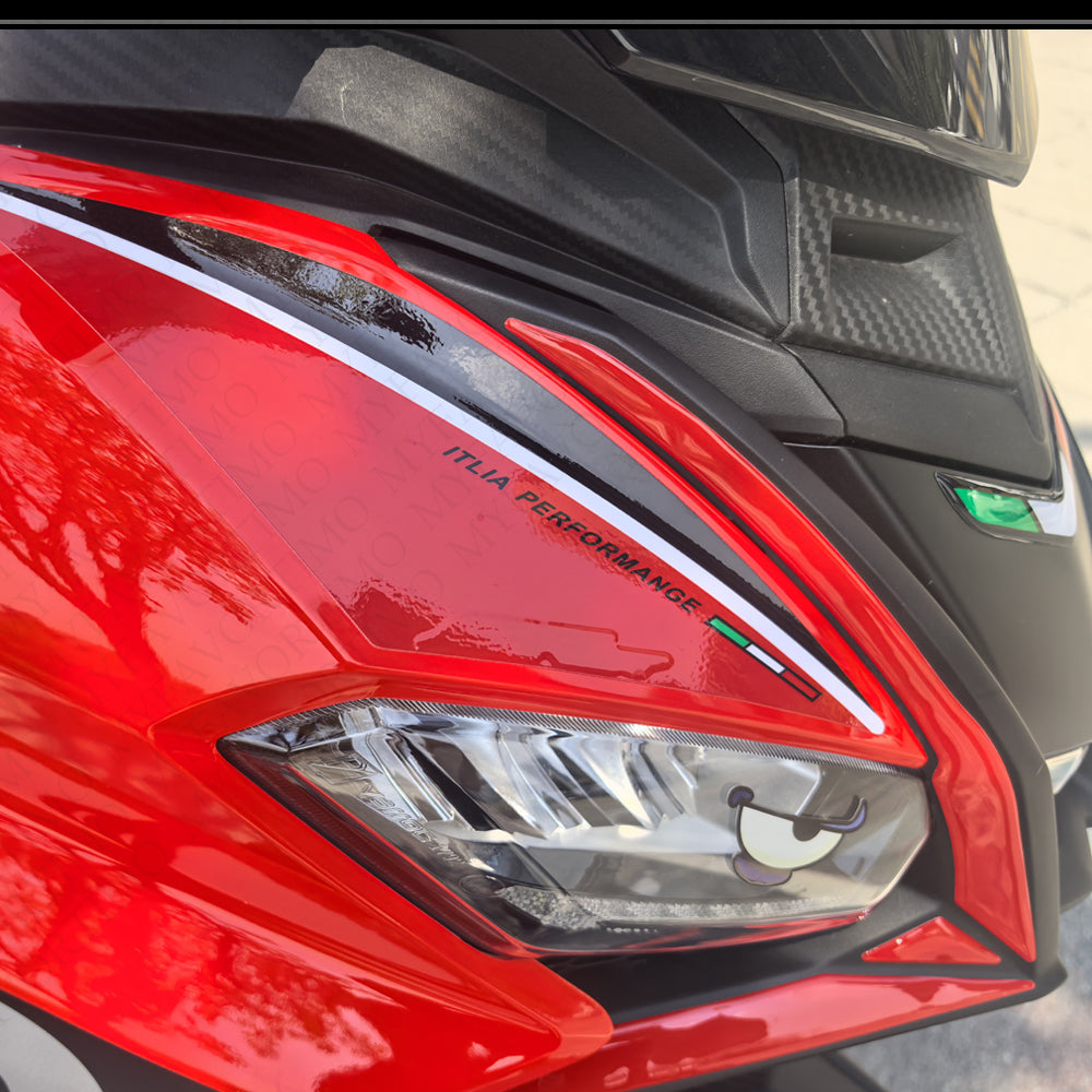 Aprilia SR GT 125 200 Sport Replica PVC Decals Kit 丨 Front and Body Stickers