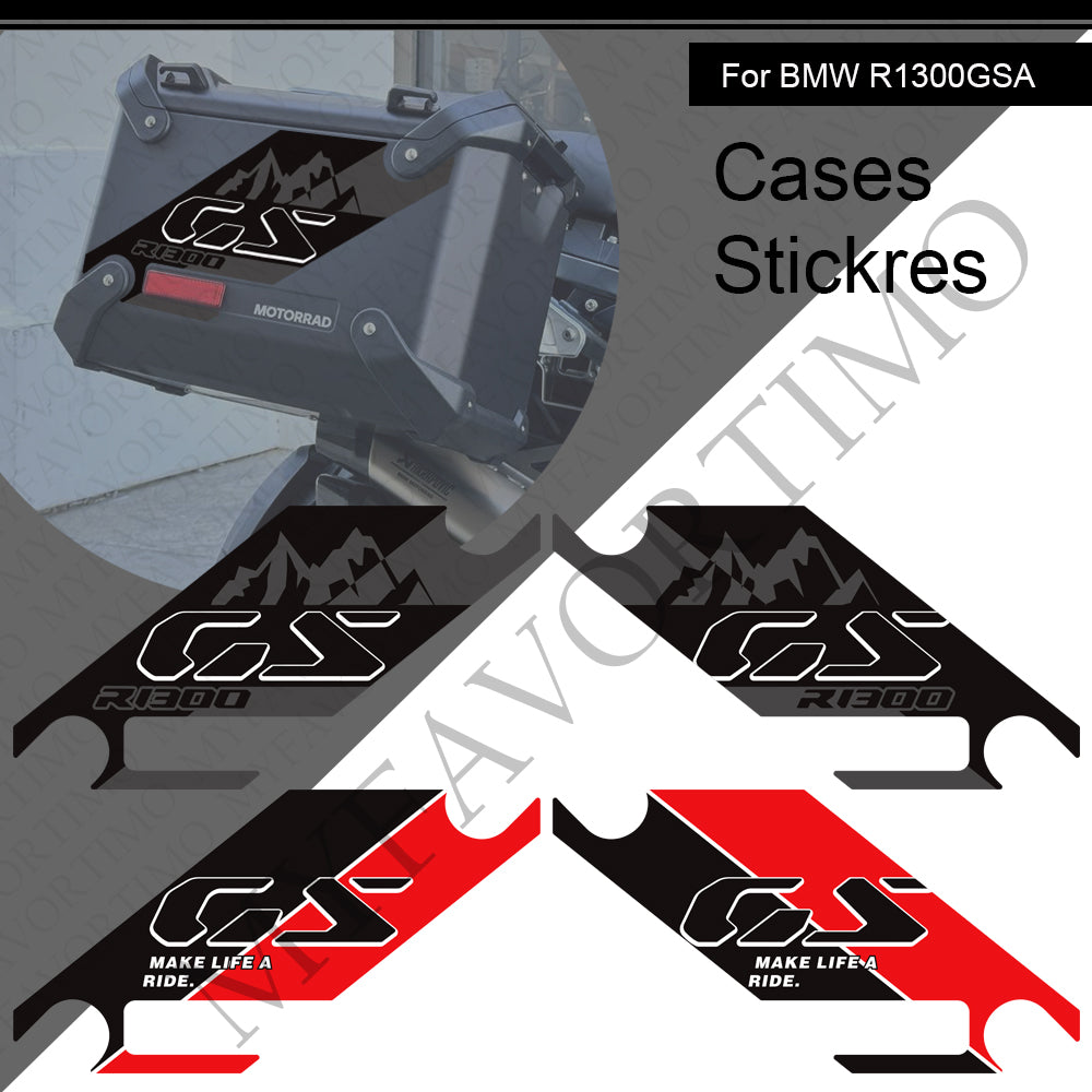 BMW R1300GS Adventure PVC Pannier Decals Kit 丨 Side Case Stickers