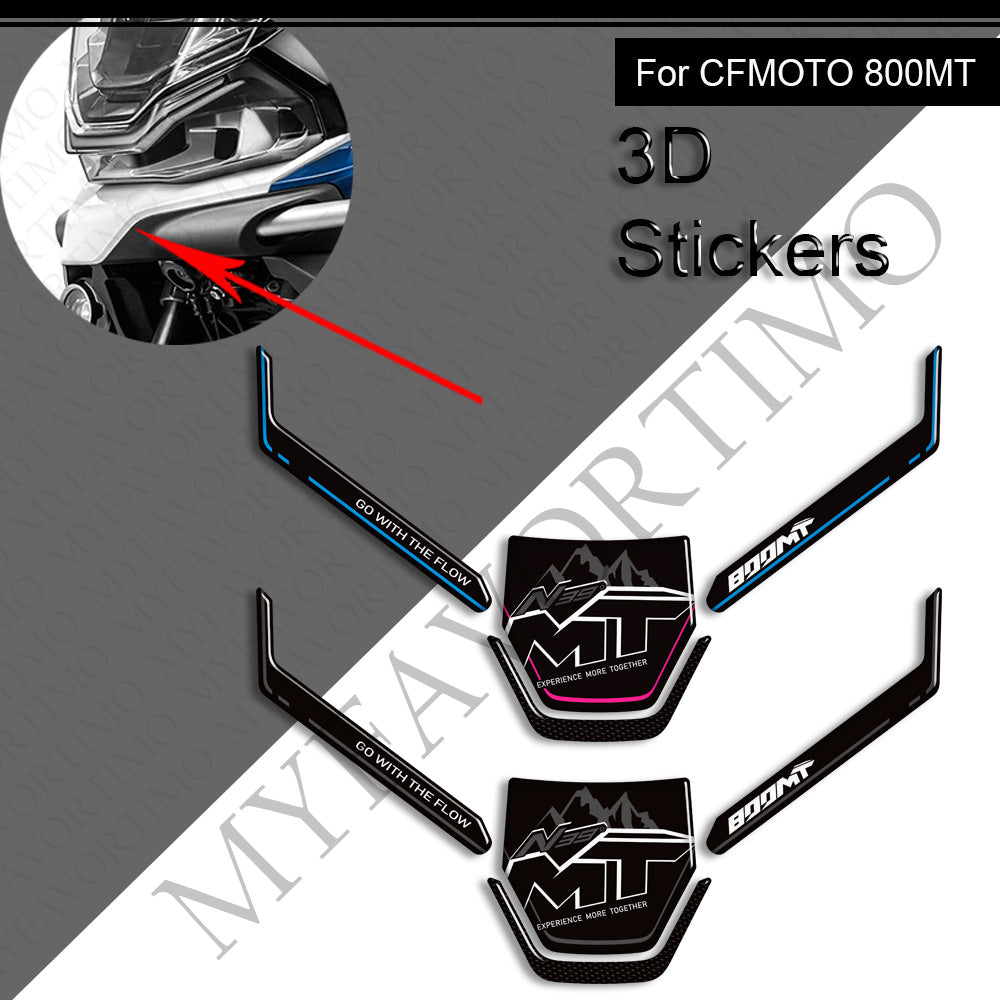 CFMOTO 800MT Body Panel Decals Kit 丨 Fairing and Full Set Stickers