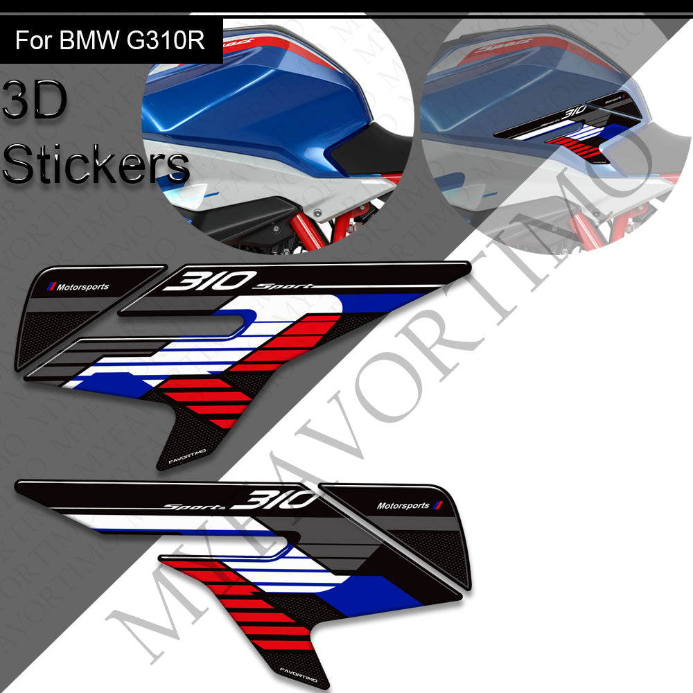 BMW G310R Decals Kit 2021-2025 丨 Tank Pad and Side Stickers