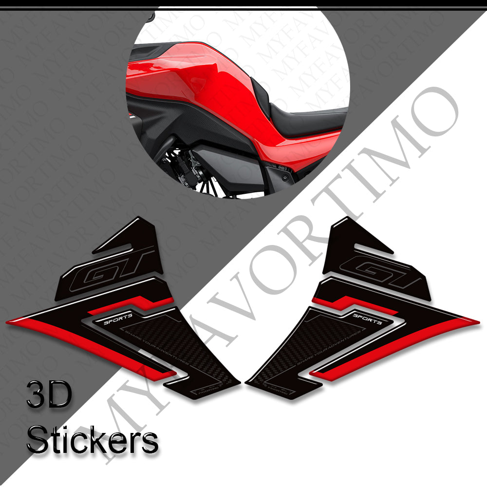 Yamaha Tracer 7 GT Decals Kit 2025-2026 丨 Tank Pad and Side Stickers