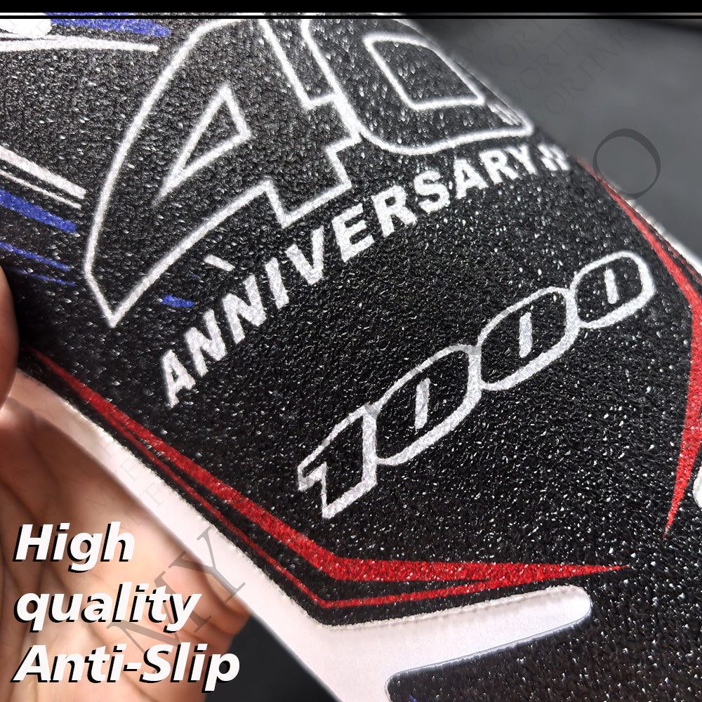 Suzuki GSX-R1000 / GSX-R1000R / 40th | Matte Anti-Slip Knee Tank Pad & Cap Stickers Decals