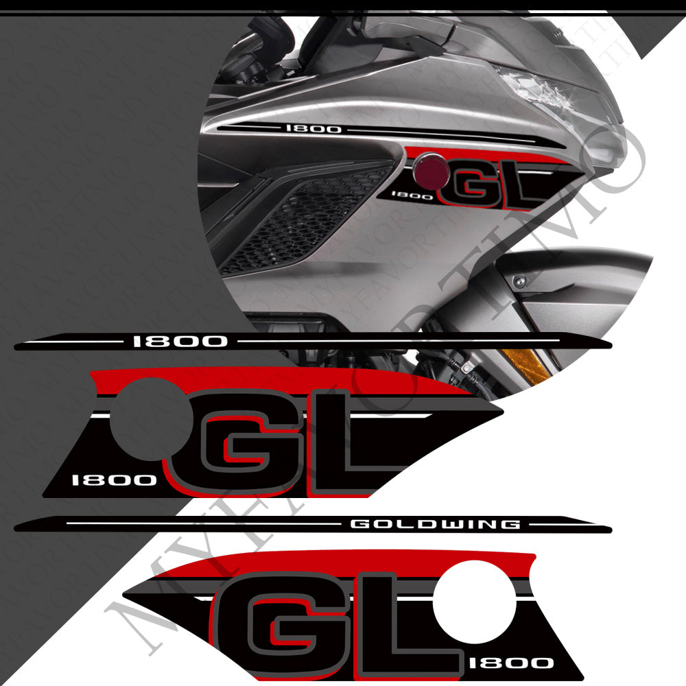 Honda Goldwing GL1800 F6B PVC Decals Kit 2018-2026 丨 Tank and Full Body Stickers