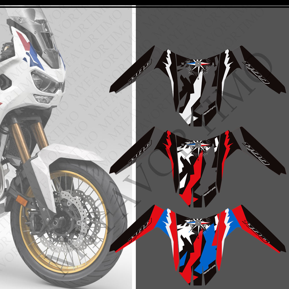 Honda CRF1100L Africa Twin Adventure Sports PVC Decals Kit 丨 Tank and Full Body Stickers