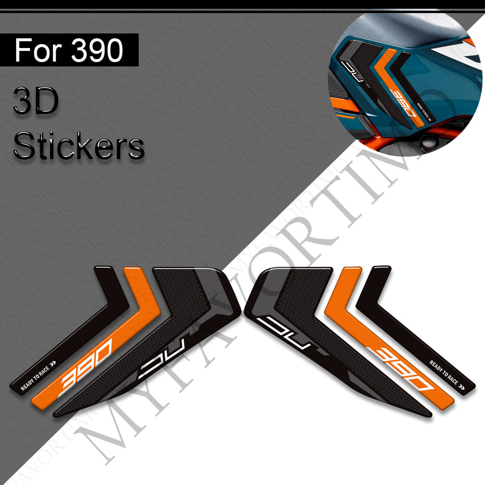 KTM 390 Duke Decals Kit 2024 丨 Tank Pad and Full Body Stickers