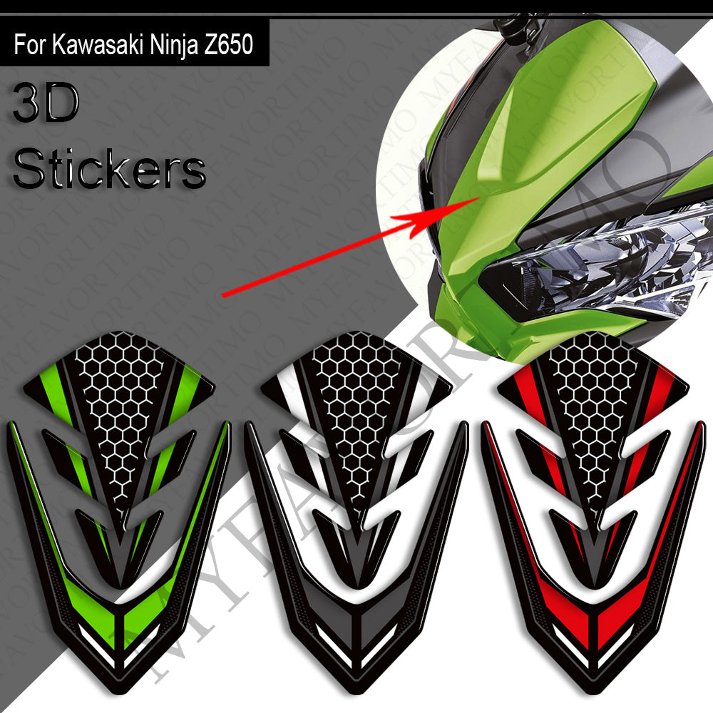 Kawasaki Ninja Z650 Decals Kit 2020-2025 丨 Tank Pad and Side Stickers