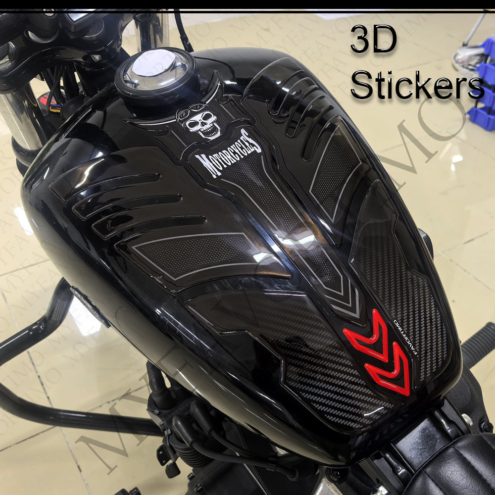 Harley-Davidson Street Bob Tank Pad 107 114 117 丨 Center Protector Sticker