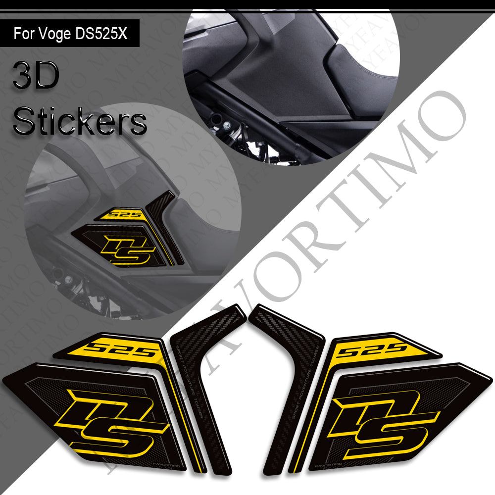 VOGE 525 DSX Decals Kit | Handguard and Tank Stickers