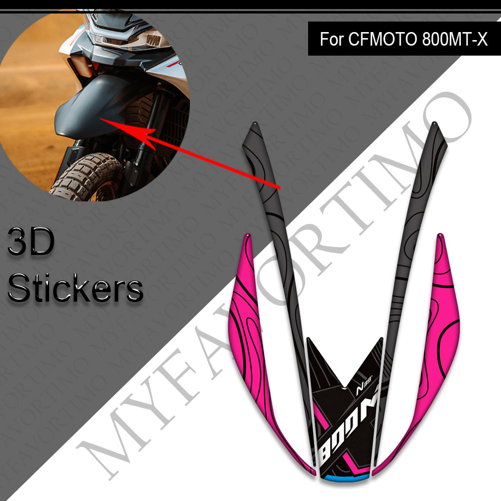 CFMOTO 800MT-X Body Panel Decals Kit 2024-2025 丨 Fairing and Full Set Stickers