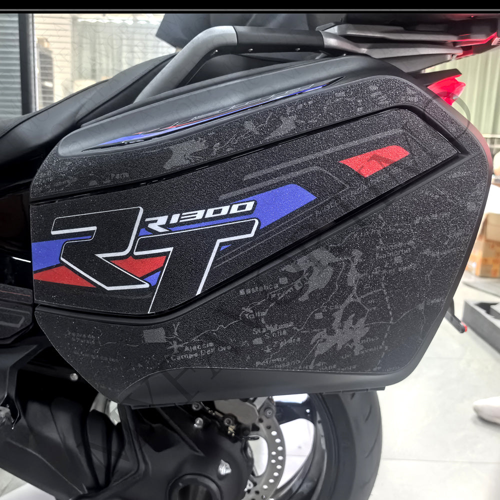 BMW R1300RT Anti-Slip Tank & Pannier Decals Kit 2025-2026 丨 Tank Pad and Luggage Stickers