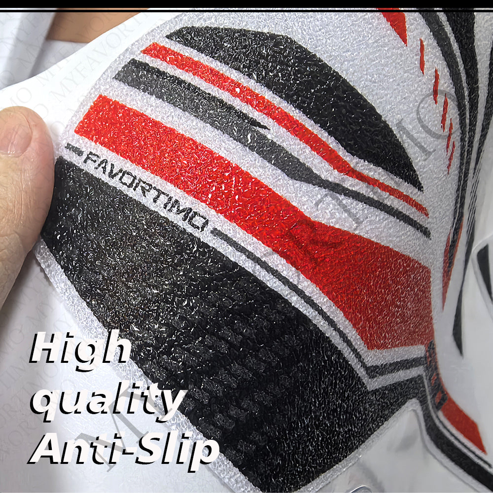 BMW S1000RR S1000R M1000RR M1000R Matte Anti-Slip Tank Pad Kit 丨 Center and Side Stickers