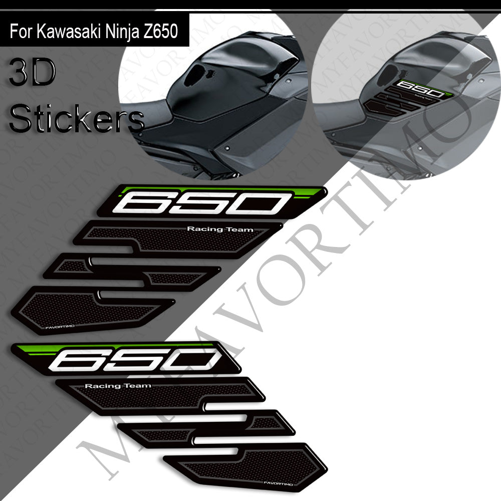 Kawasaki Ninja Z650 Decals Kit 2020-2025 丨 Tank Pad and Side Stickers