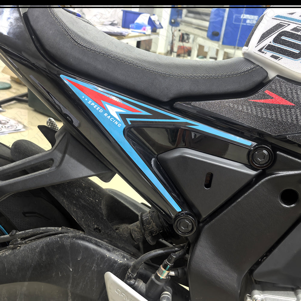 CFMOTO 675SR‑R 675SRR Tank Pad 2025‑2026 | PVC Knee Protection Decals