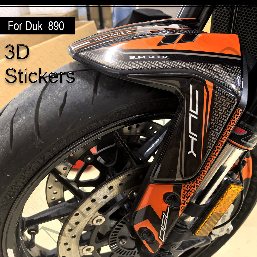 KTM 890 Duke Decals Kit 2021-2024 丨 Tank Pad and Full Body Stickers
