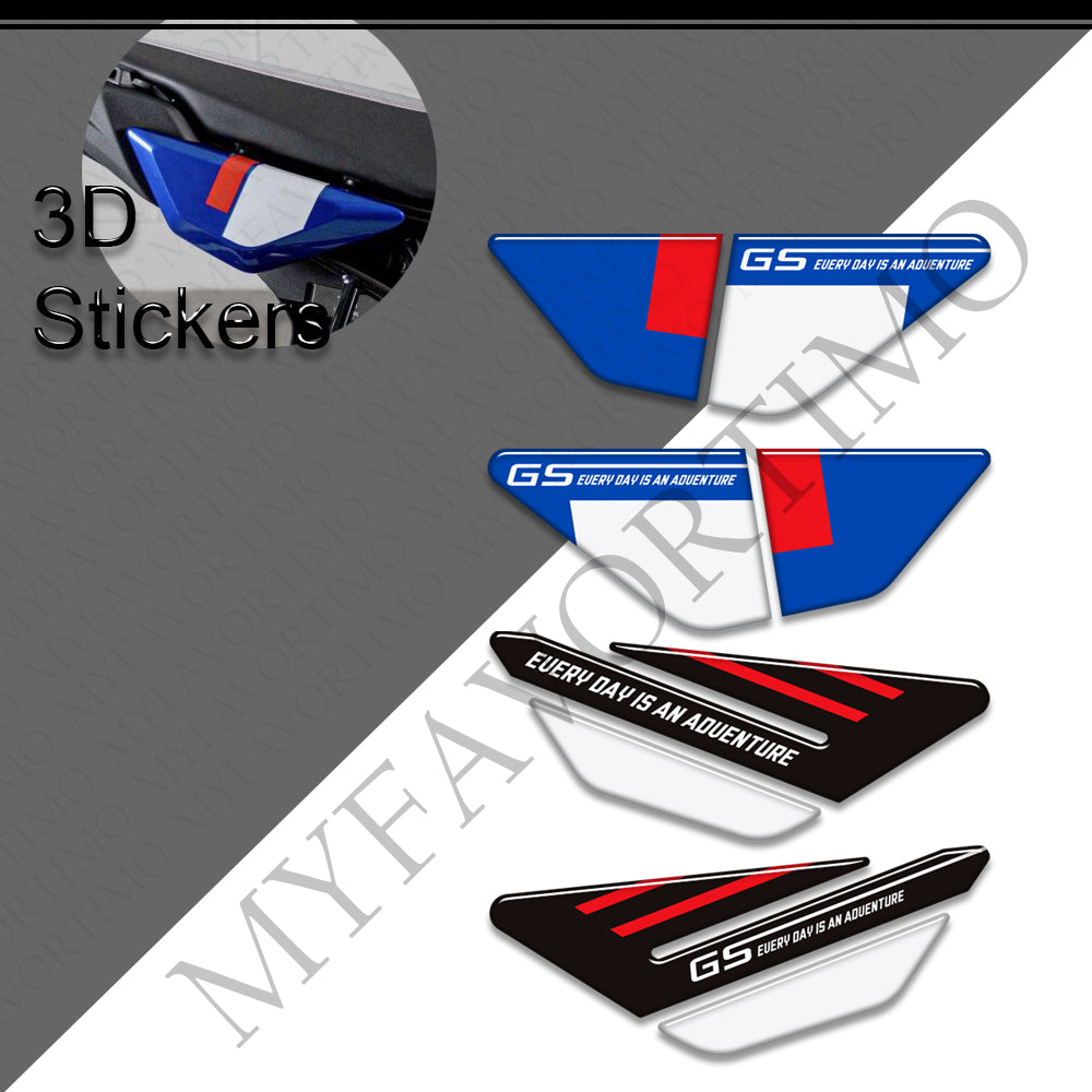 BMW F450GS 2026‑2027 Stickers Decals | 3D Epoxy Resin Tank Pad Fender Fairing Handguard Protection Kit