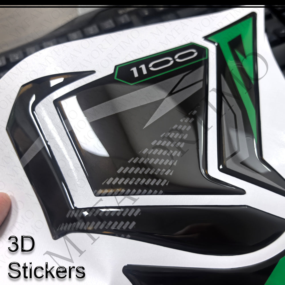Kawasaki Z1100 Z1100SE | Tank Pad Knee Grip 3D Stickers decals