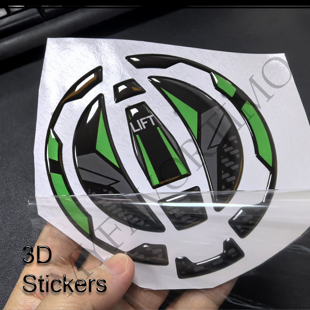 Kawasaki Ninja 1000SX 1000SX SE | Tank Pad Knee Grip 3D Stickers