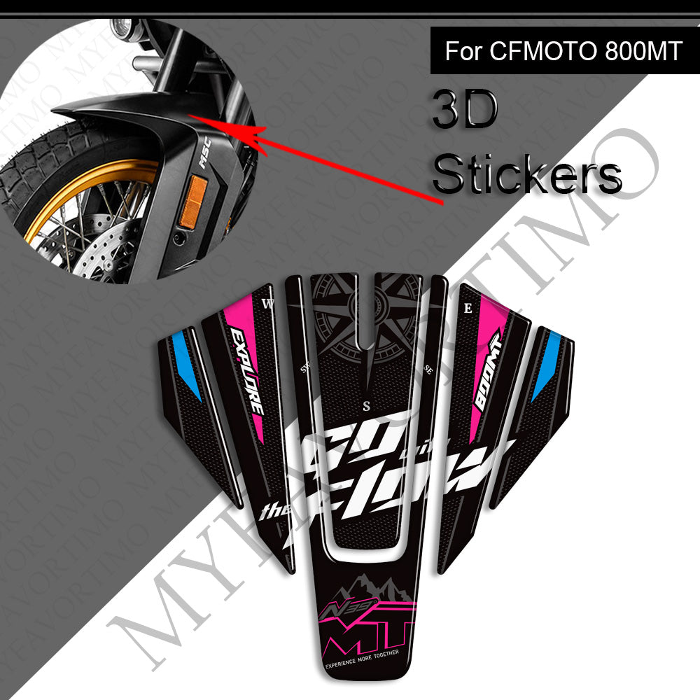 CFMOTO 800MT Body Panel Decals Kit 丨 Fairing and Full Set Stickers