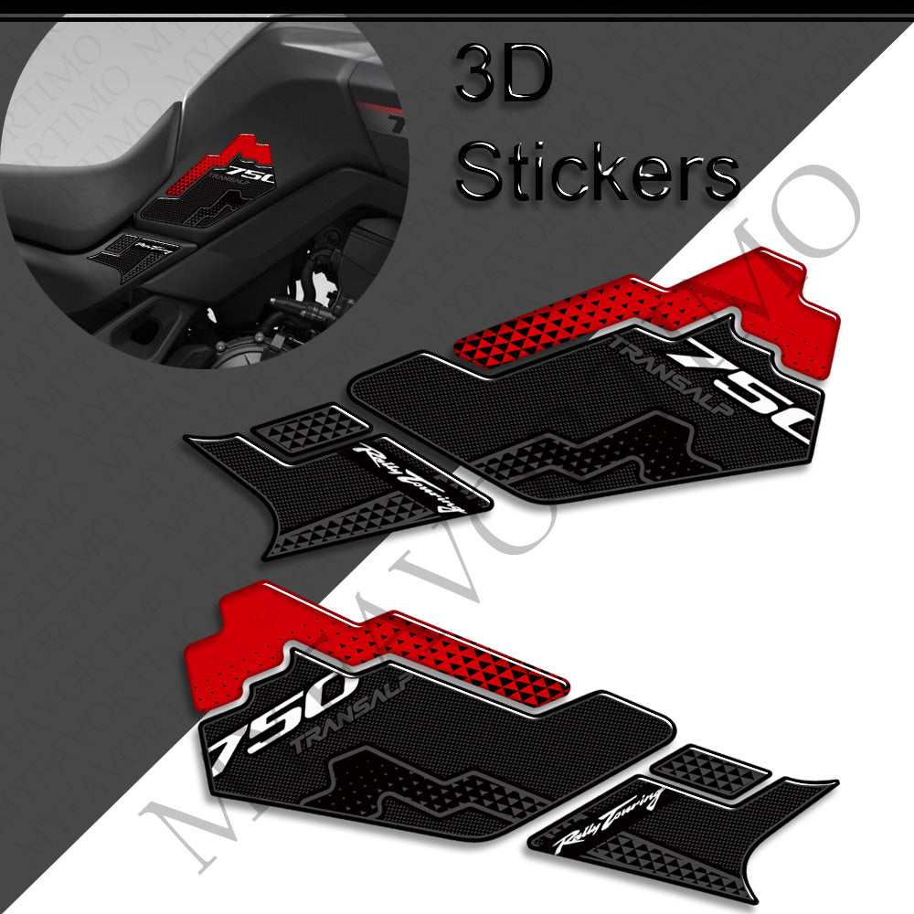 Honda XL750 Transalp Decals Kit 2023 丨 Tank Pad and Full Body Stickers